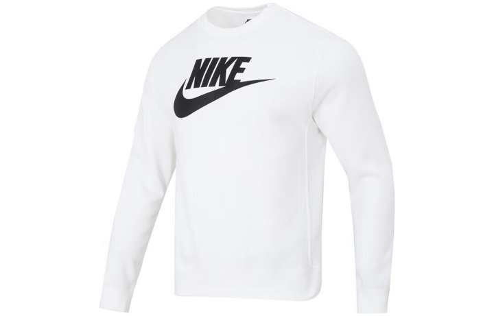 Nike Nike Sweatshirts Men's White Crew Neck Moderate Other