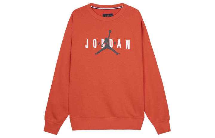 Jordan Jordan Sweatshirts Men's Red Crew Neck Moderate Regular