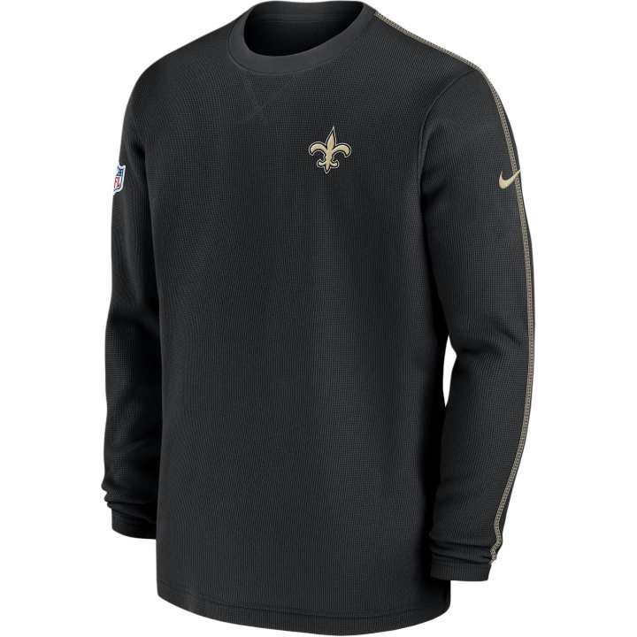 Nike Nike New Orleans Saints Sideline Coach Men's Nike Nfl Long Sleeve Top