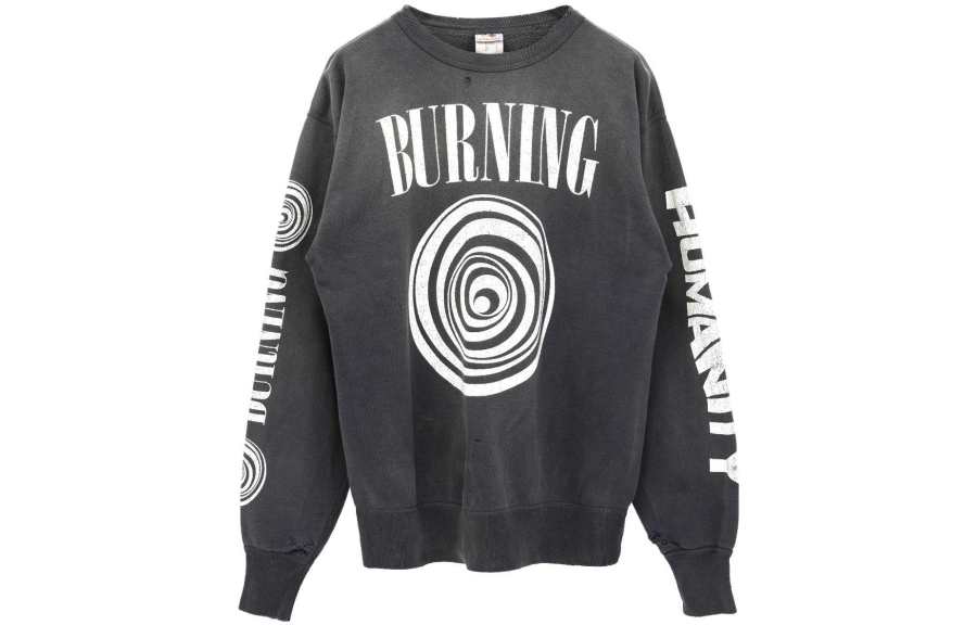 SAINT Mxxxxxx Burning Crewneck