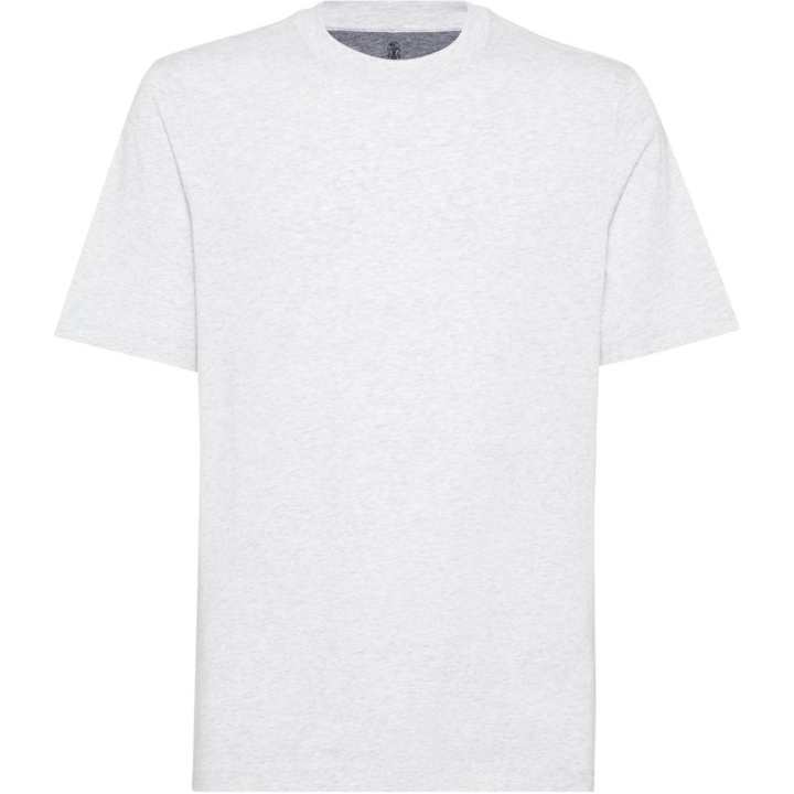 Brunello Cucinelli Brunello Cucinelli mélange-effect cotton-blend T-shirt