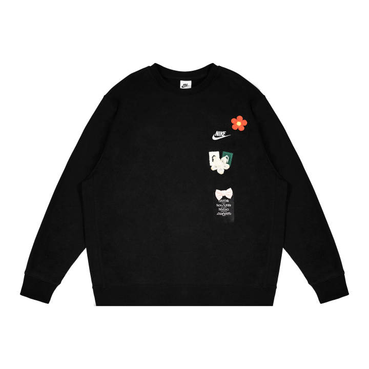Nike Nike Sweatshirts Unisex Black Crew Neck Moderate Regular