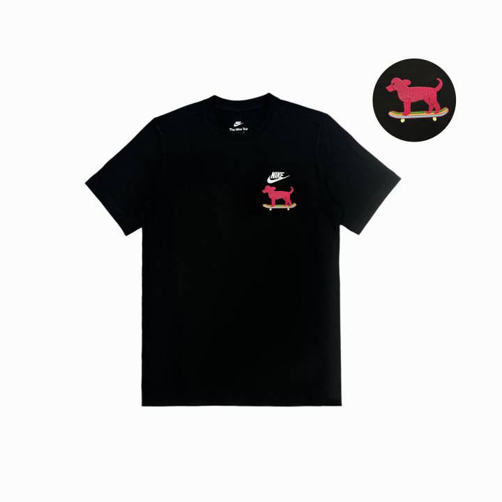 Nike Nike Casual Versatile Short Sleeved T Shirts Unisex Black