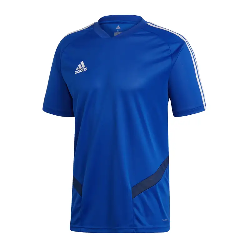 Adidas Adidas T Shirts Men's Blue V Neck Moderate