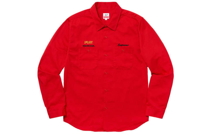 Supreme Supreme Honda Fox Racing Work Shirt