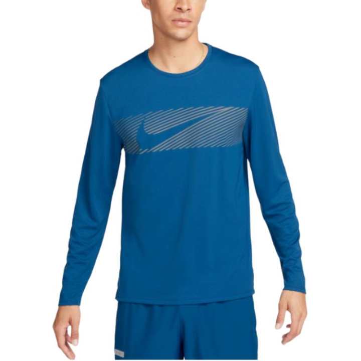 Nike Nike T Shirts Men's Blue Crew Neck