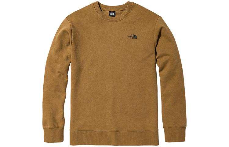 THE NORTH FACE Sweatshirts Unisex Brown Crew Neck Moderate Regular