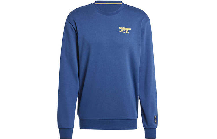 Adidas Adidas Arsenal Sweatshirts Men's Blue Crew Neck Moderate Regular