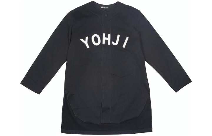 Adidas Adidas Y 3 Ft Yohji Letters Baseball Shirt