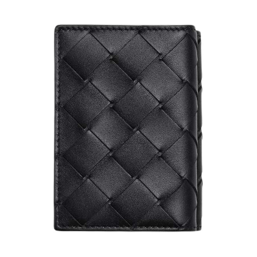 Bottega Veneta Cow Leather Wallet Small Men's Black