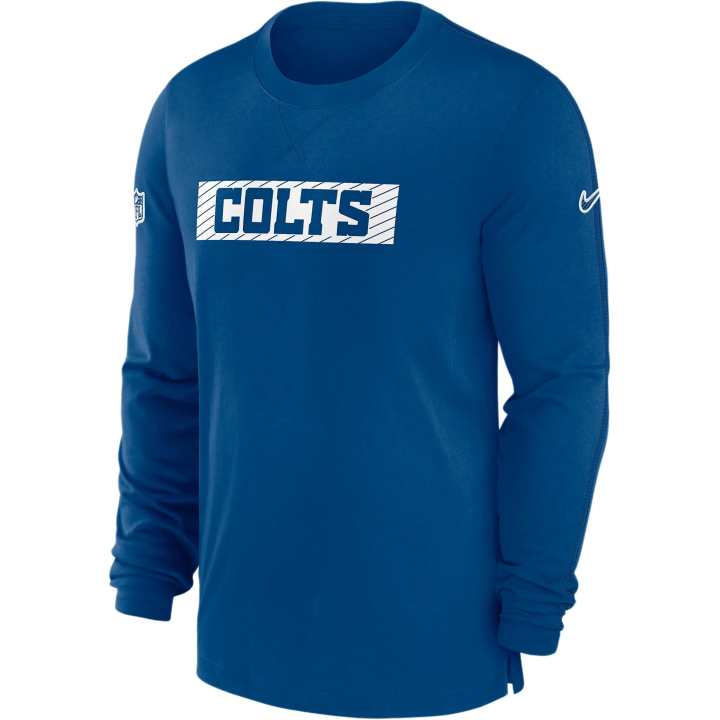 Nike Nike Indianapolis Colts Sideline Player Team Issue Men’s Nike Dri-FIT Long-Sleeve Top