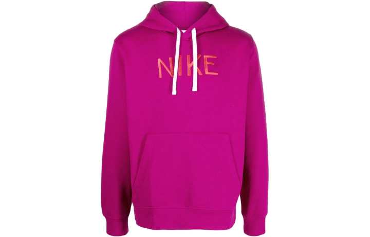 Nike Nike Sweatshirts Men's Rose Red Hooded Moderate Regular