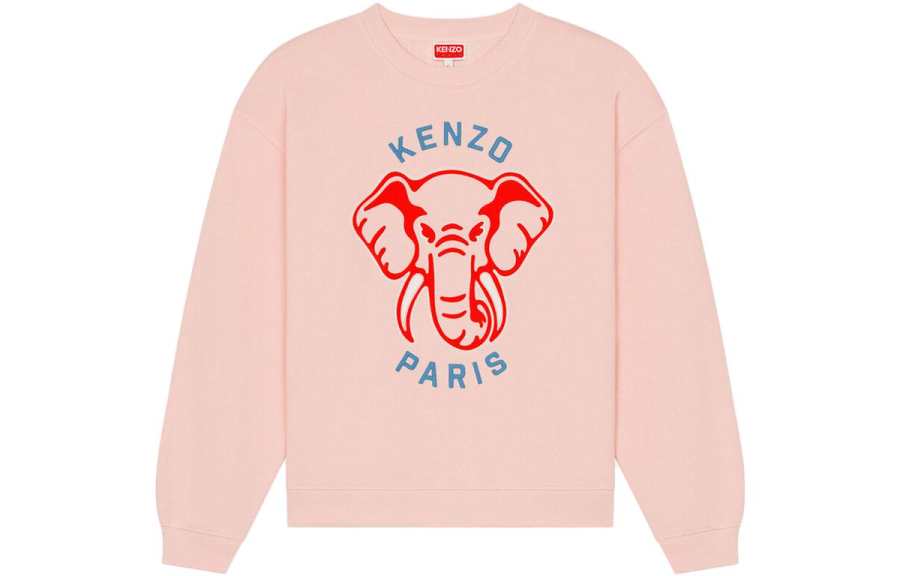 KENZO KENZO Elephant Varsity Jungle Crewneck Sweatshirt