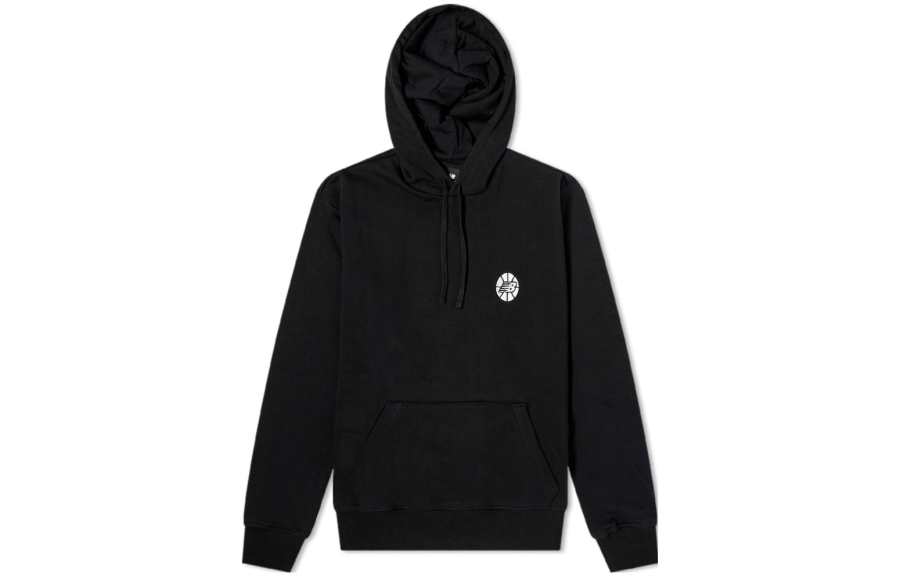 New Balance New Balance Sweatshirts Men's Black Hooded Moderate Regular