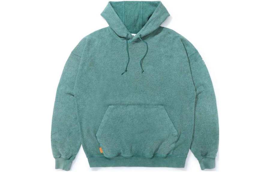 MADNESS Sweatshirts Unisex Green Hooded Moderate Regular