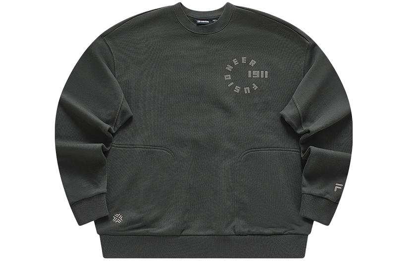 FILA FUSION Sweatshirt Unisex Asphalt Gray