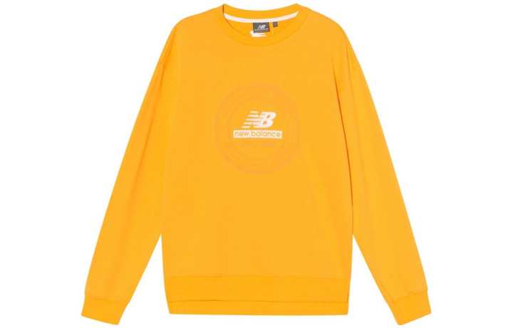 New Balance New Balance Sweatshirts Unisex Yellow Crew Neck Moderate Regular
