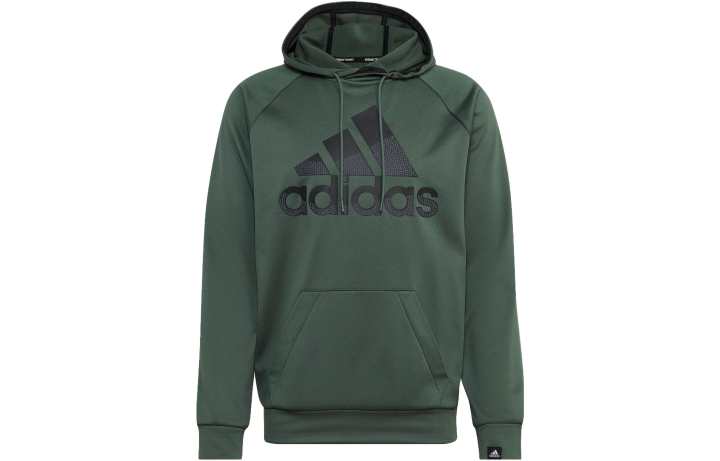 Adidas Adidas AEROREADY Sweatshirts Men's Green Hooded Moderate Regular