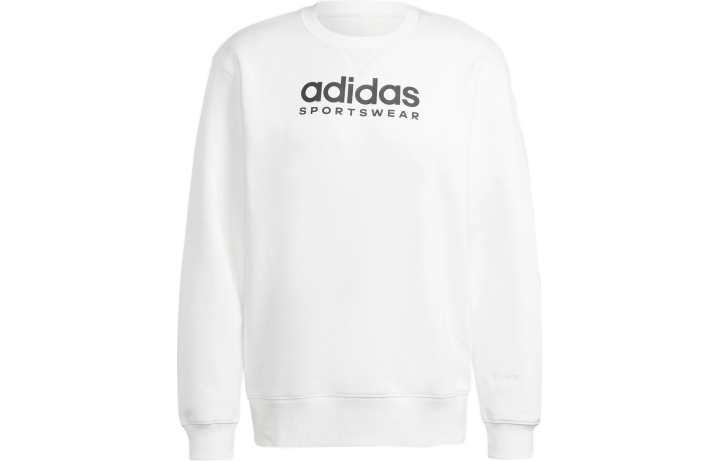 Adidas Adidas Sweatshirts Men's White Crew Neck Moderate Regular