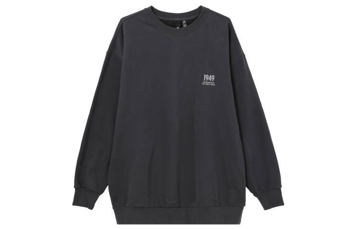 Adidas Adidas Sweatshirts Unisex Black Crew Neck Moderate Regular
