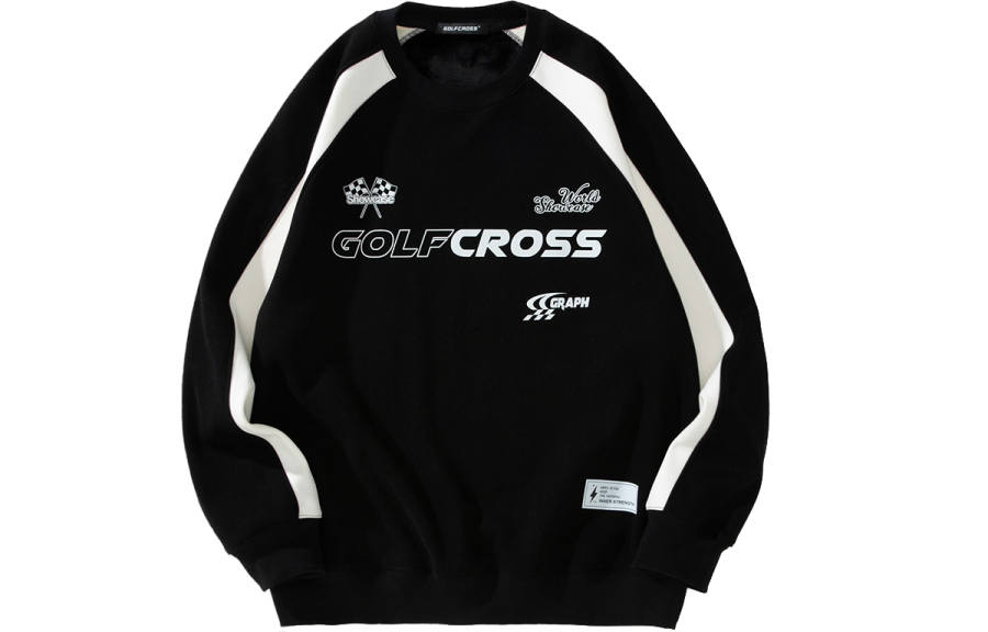 GOLFCROSS GOLFCROSS Sweatshirts Unisex Crew Neck Thickened Regular