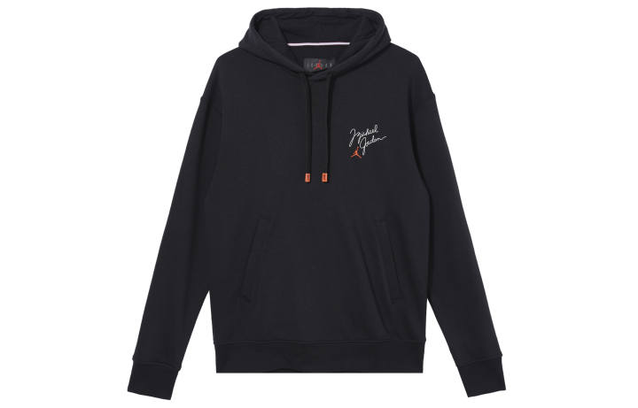 Jordan Jordan Flight MVP Sweatshirts Men's Black Hooded Thickened Regular