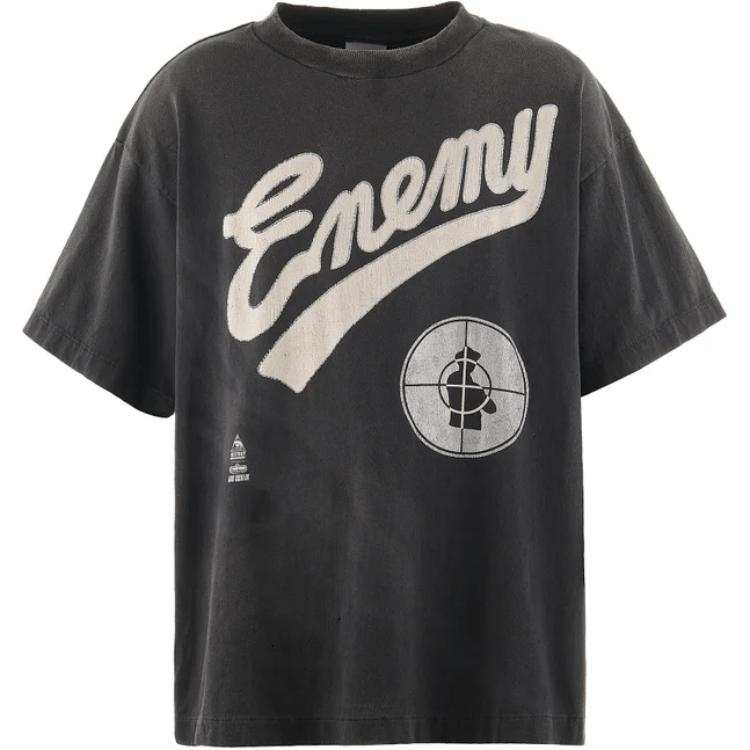 Saint Mxxxxxx X Public Enemy Saint Enemy S/S T-Shirt