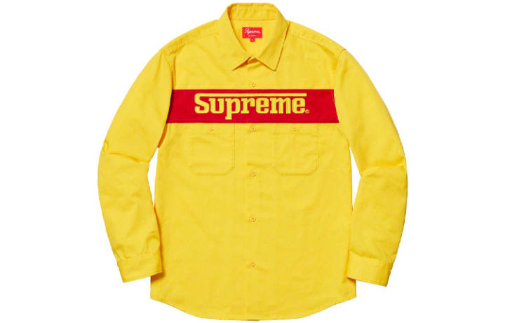 Supreme Supreme SS19 Shirt Unisex Yellow