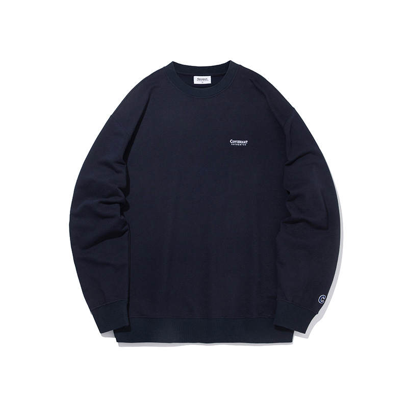 COVERNAT COVERNAT Sweatshirt Fall Unisex Marine Blue