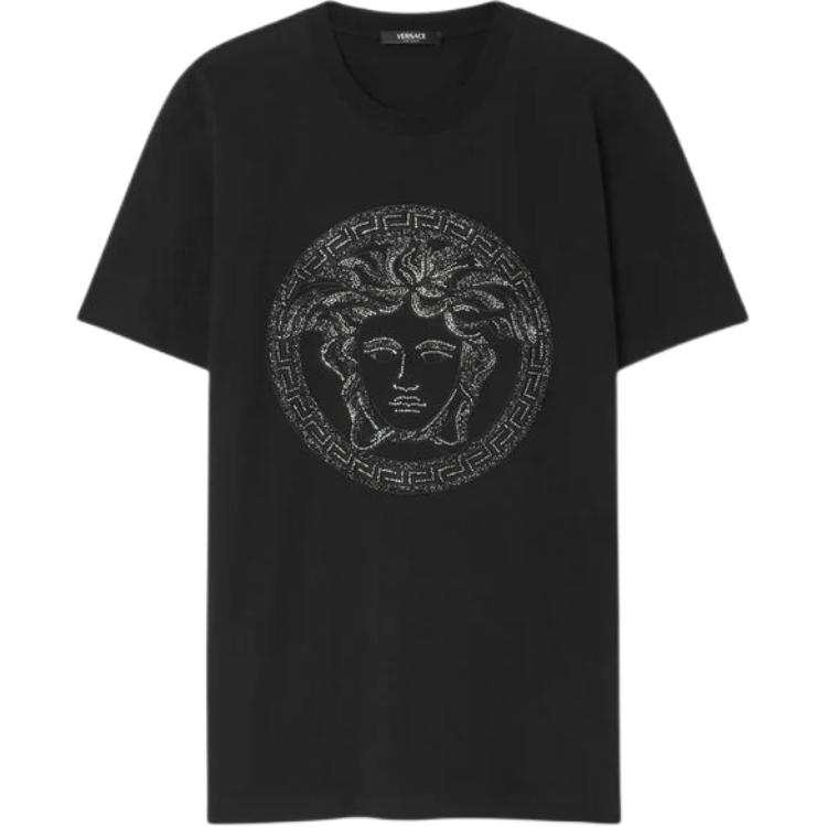 Versace Medusa-rhinestone T-shirt
