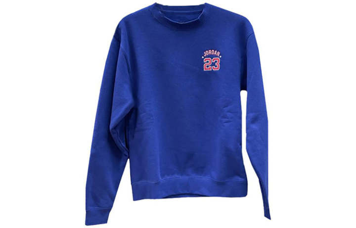 Jordan Jordan Sweatshirts Men's Blue Crew Neck Moderate Regular