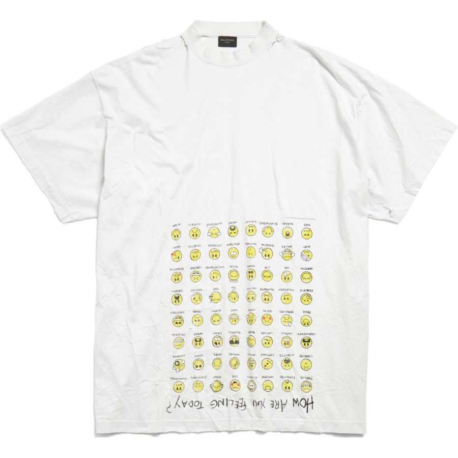 Balenciaga How Are You Feeling Today Oversized T Shirt