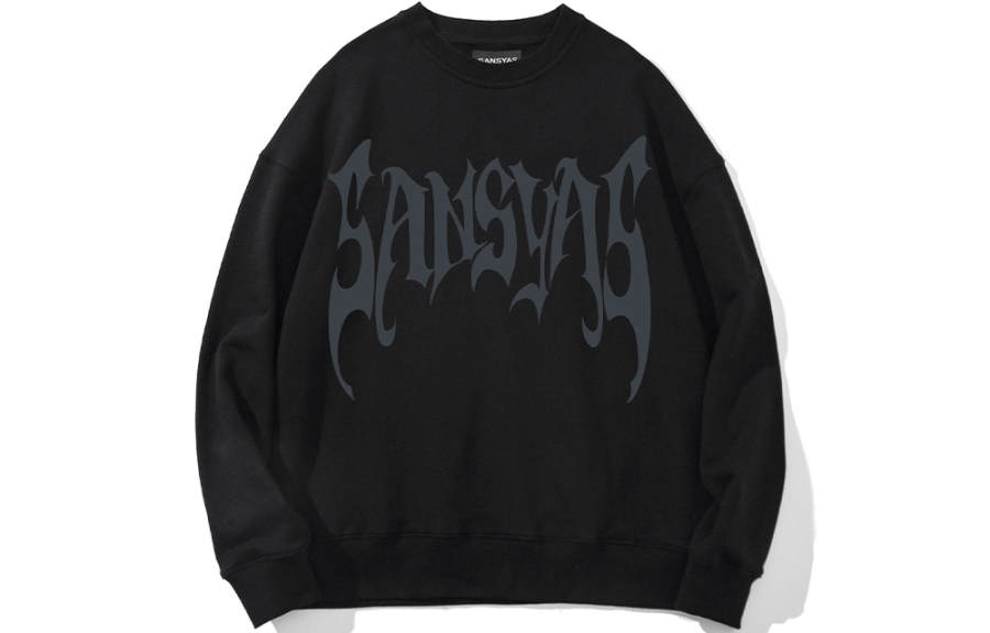 SANSYAS Sweatshirts Unisex Crew Neck Moderate Regular