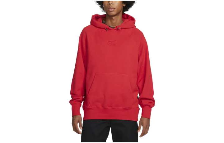 Nike Nike Sweatshirts Men's Red Hooded Moderate Regular