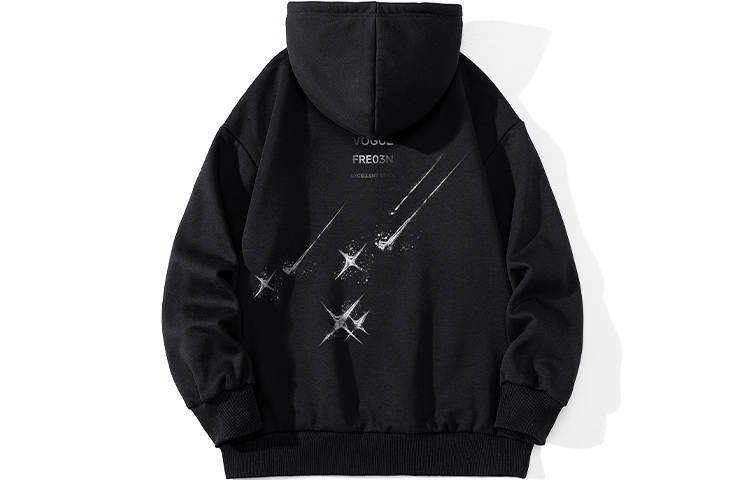 FREO3N Sweatshirts Unisex Hooded Non Detachable Moderate