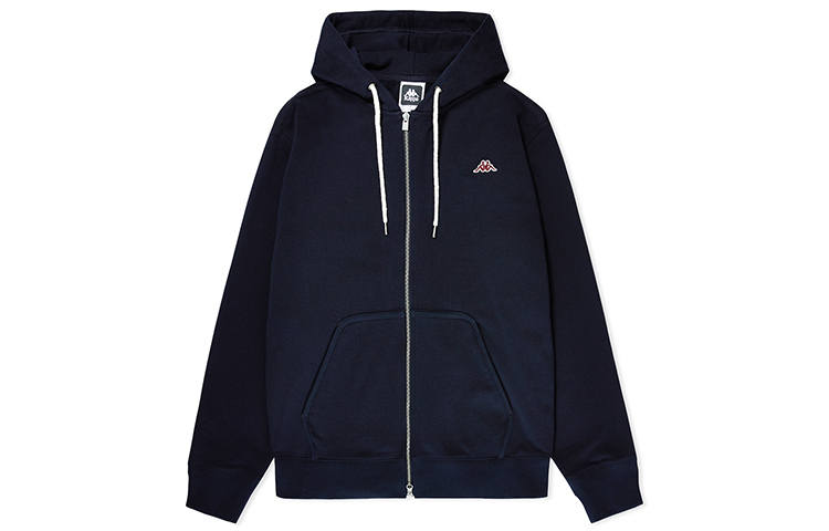 Kappa Sweatshirts Men's Midnight Blue Black 906 Hooded Moderate Regular
