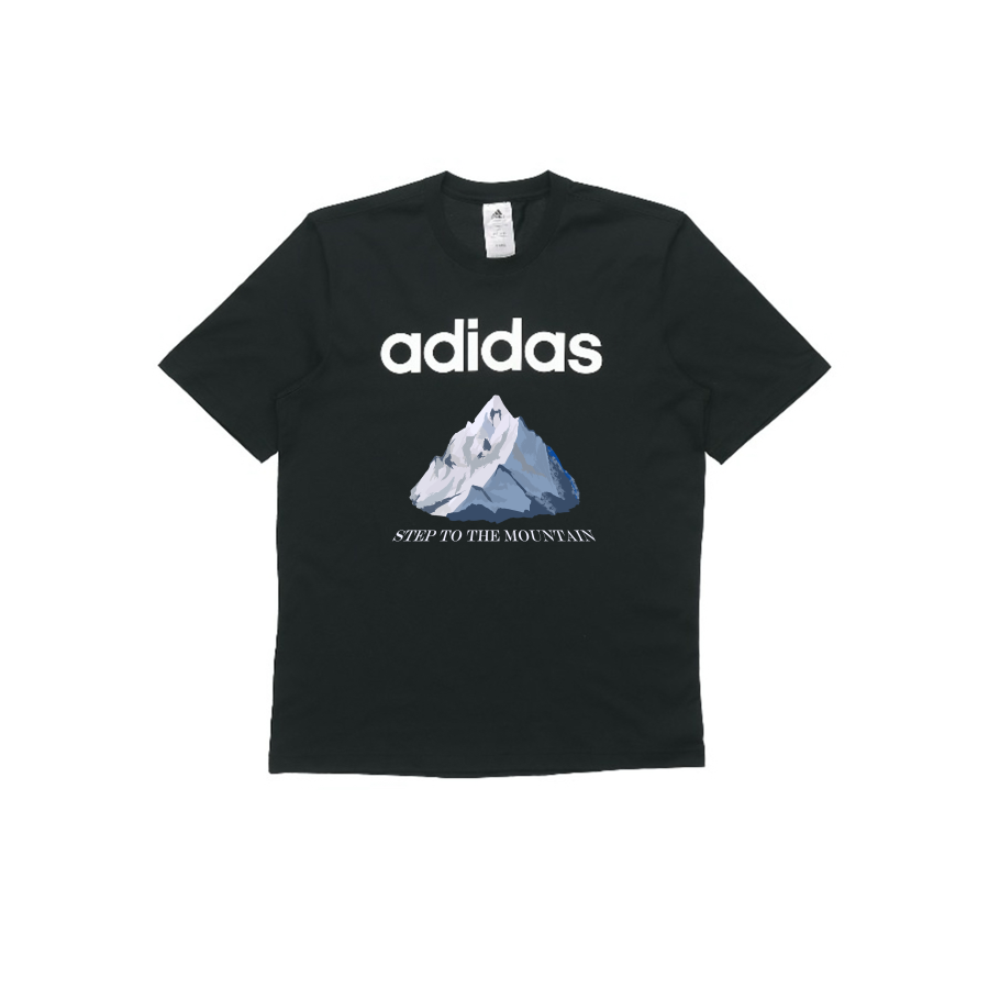 Adidas Adidas T Shirts Unisex Black Crew Neck Moderate Straight Fit