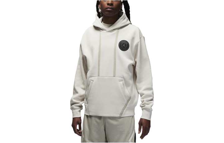 Jordan Jordan× PSG Sweatshirts Men's Light Beige Hooded Moderate Regular