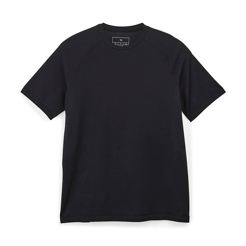 Y-3 Y-3 M Run Knit Ss T-Shirt