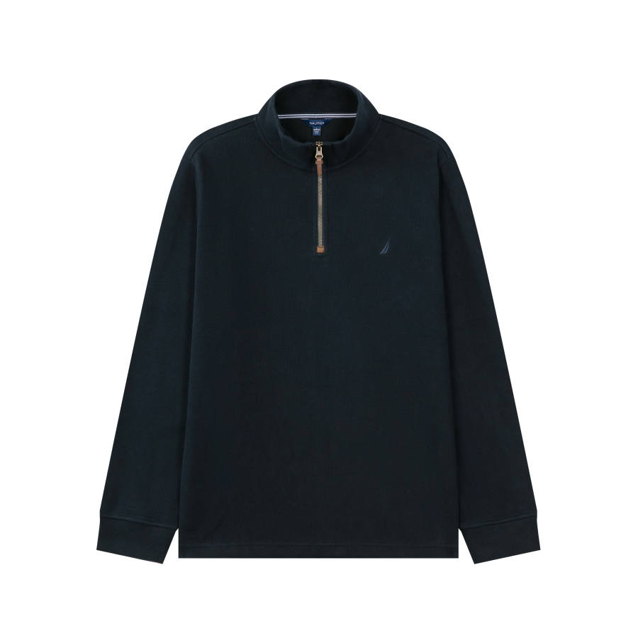 NAUTICA T Shirts Men's Stand Collar Moderate