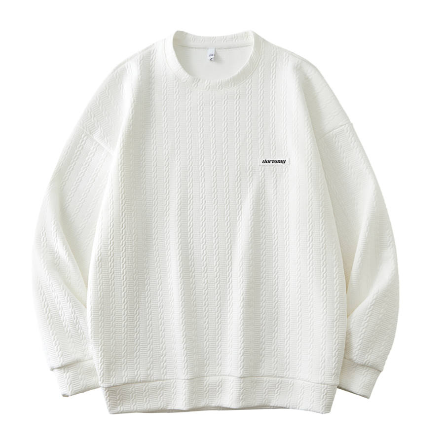 DAREASY Sweatshirts Unisex Crew Neck Moderate Regular