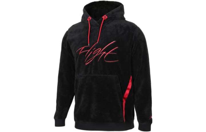 Jordan Jordan Sweatshirts Men's Black Hooded Thickened Regular
