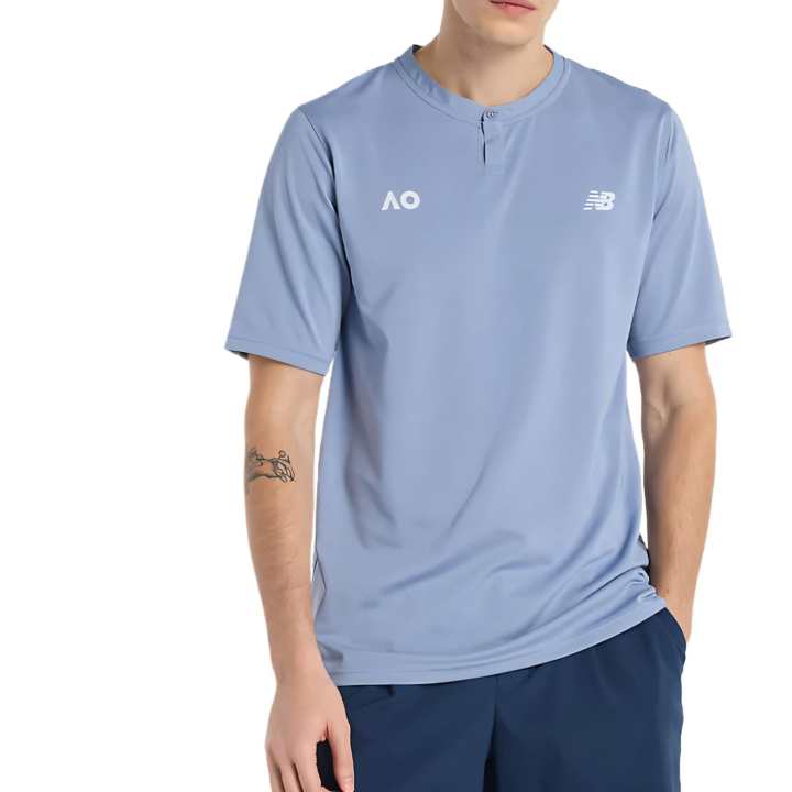 New Balance New Balance Tournament Top T Shirt Men's Blue