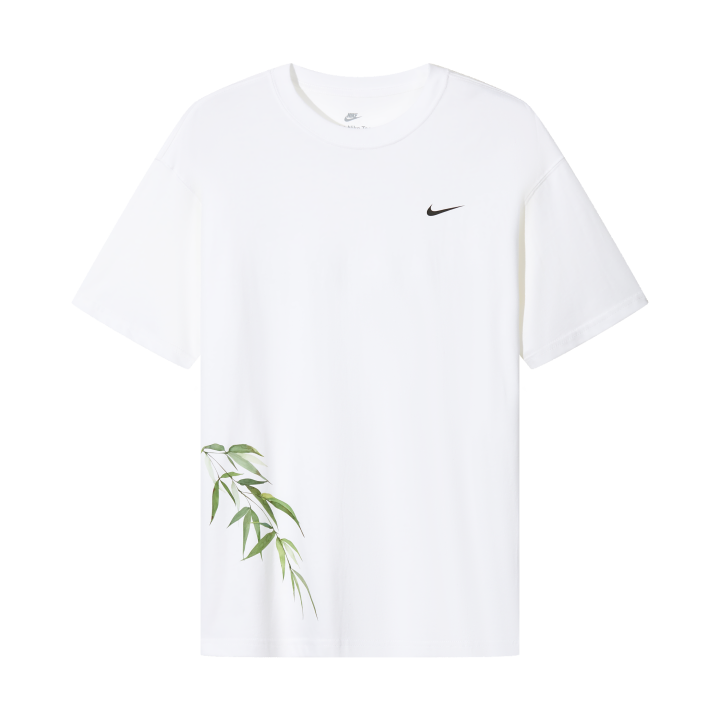 Nike Nike T Shirts Unisex White Crew Neck Straight Fit