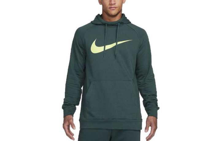 Nike Nike Sweatshirts Men's Green Hooded Moderate Regular