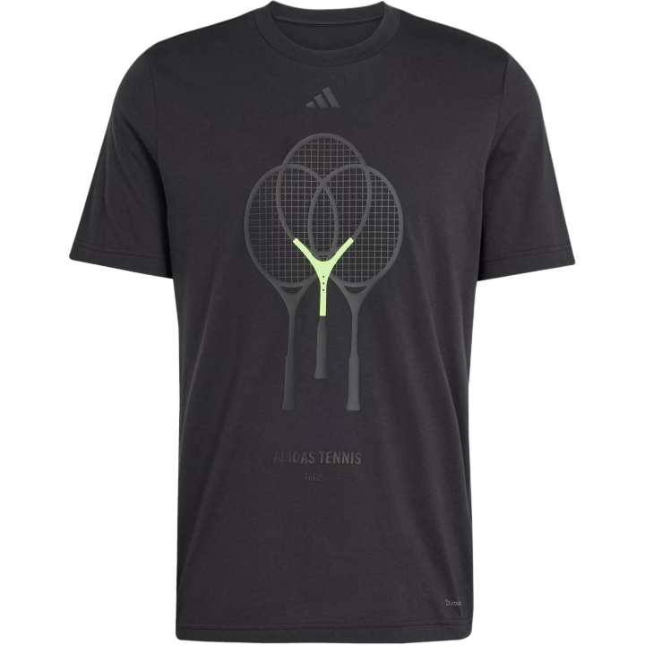 Adidas Adidas Free Shipping With AdiClub Tennis 3 Rackets Graphic Tee