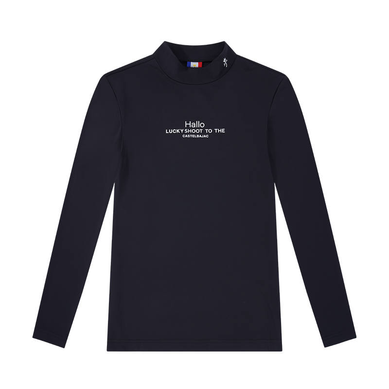 CASTELBAJAC T Shirts Men's Half Turtleneck Moderate Straight Fit