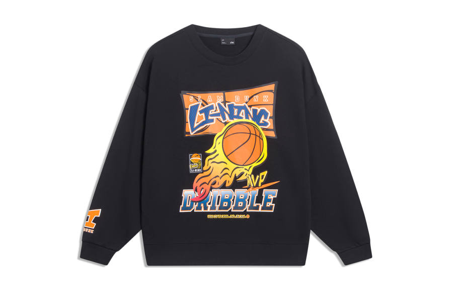 Li-Ning Li Ning Sports Life Collection Sweatshirt Unisex Black