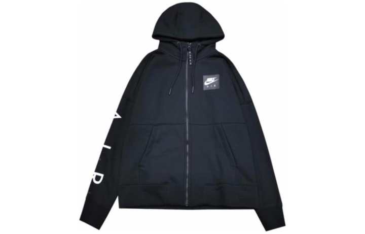 Nike Nike Sweatshirts Men's Black Hooded Moderate Regular