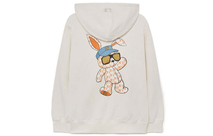 MLB MLB Sweatshirts Unisex Cream Hooded Moderate Regular